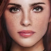 Freckled Redhead Original Painting (study/class demo):
